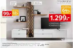 XXXLutz Moderano lowboard-paneel-kombination Angebot