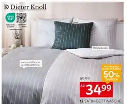 XXXLutz Dieter knoll satin-bettwäsche-garnitur „stripes“ Angebot