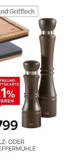 XXXLutz Homeware professional salz- oder pfeffermühle Angebot