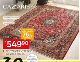 XXXLutz Cazaris echter orientteppich keshan Angebot
