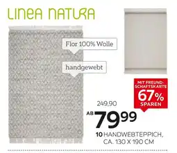 XXXLutz Linea natura handwebteppich „sylt“ Angebot