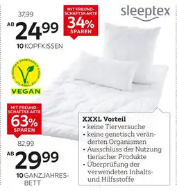 XXXLutz Sleeptex ganzjahresbett Angebot