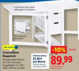 Lidl Livarno home klappstuhl Angebot