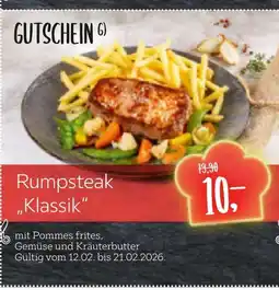 XXXLutz Rumpsteak „klassik“ Angebot