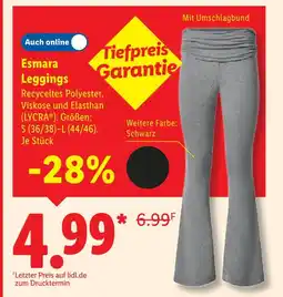 Lidl Esmara leggings Angebot
