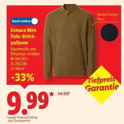 Lidl Esmara men polo-strickpullover Angebot