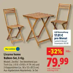 Lidl Livarno home balkon-set Angebot