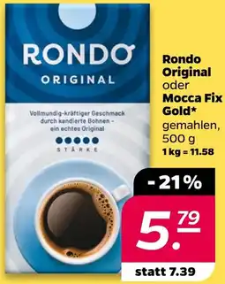 NETTO Rondo Original oder Mocca Fix Gold Angebot
