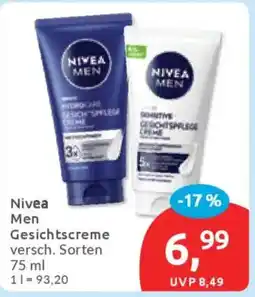 Budni Nivea Men Gesichtscreme Angebot