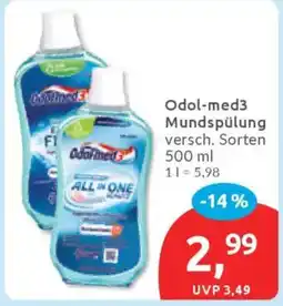 Budni Odol-med3 Mundspülung Angebot
