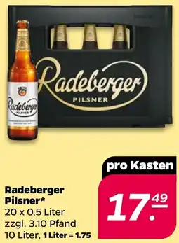 NETTO Radeberger Pilsner Angebot