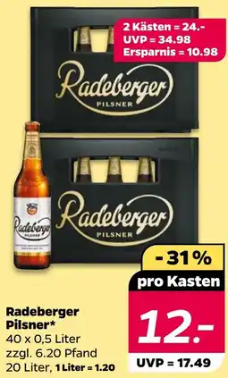 NETTO Radeberger Pilsner Angebot