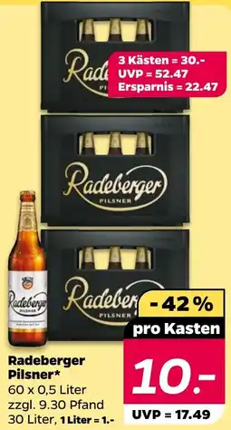 NETTO Radeberger Pilsner Angebot