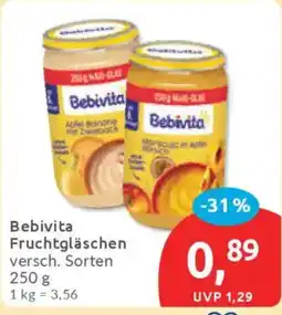 Budni Bebivita Fruchtgläschen Angebot
