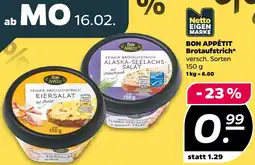 NETTO BON APPÉTIT Brotaufstrich Angebot