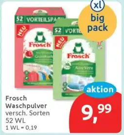 Budni Frosch Waschpulver Angebot