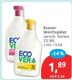 Budni Ecover Weichspüler Angebot