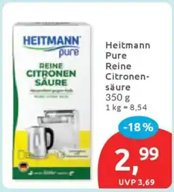 Budni HEITMANN pure Reine Citronensäure Angebot