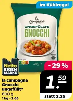 NETTO la campagna Gnocchi ungefüllt Angebot