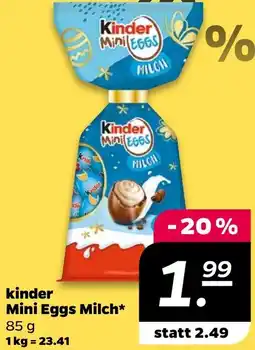 NETTO kinder Mini Eggs Milch Angebot