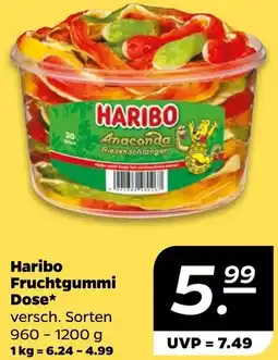 NETTO Haribo Fruchtgummi Dose Angebot