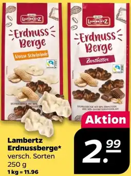 NETTO Lambertz Erdnussberge Angebot