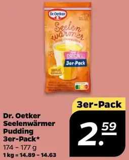 NETTO Dr. Oetker Seelenwärmer Pudding 3er-Pack Angebot