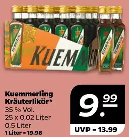 NETTO Kuemmerling Kräuterlikör Angebot