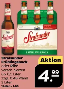 NETTO Stralsunder Frühlingsbock oder Pils Angebot
