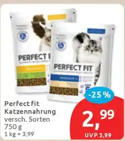 Budni Perfect fit Katzennahrung Angebot