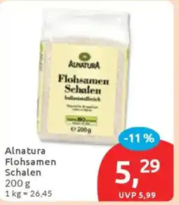 Budni Alnatura Flohsamen Schalen Angebot