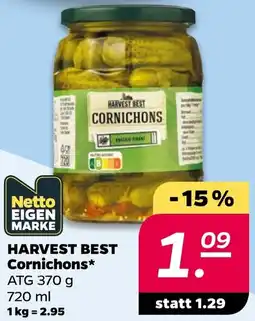 NETTO HARVEST BEST Cornichons Angebot