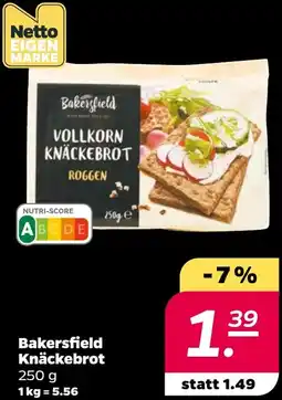 NETTO Bakersfield Knäckebrot Angebot