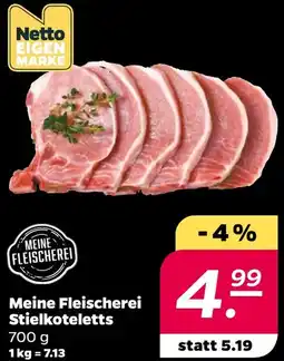 NETTO Meine Fleischerei Stielkoteletts Angebot