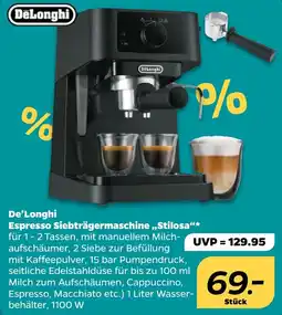 NETTO De'Longhi Espresso Siebträgermaschine ,,Stilosa❝ Angebot