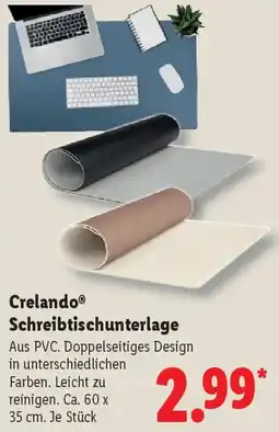 Lidl Crelando Schreibtischunterlage Angebot