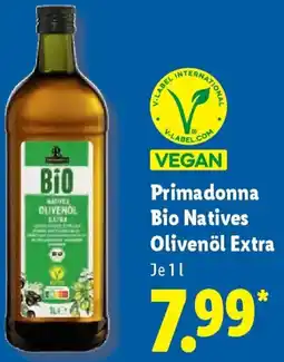 Lidl Primadonna Bio Natives Olivenöl Extra Angebot