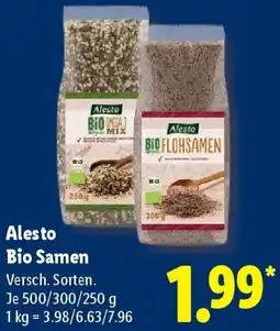 Lidl Alesto Bio Samen Angebot