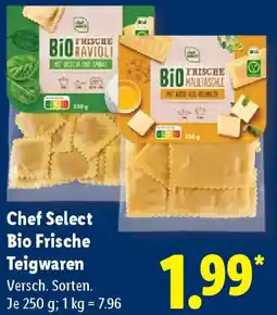 Lidl Chef Select Bio Frische Teigwaren Angebot
