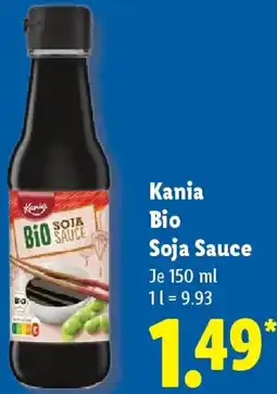 Lidl Kania Bio Soja Sauce Angebot