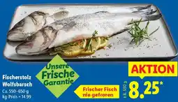 Lidl Fischerstolz Wolfsbarsch Angebot