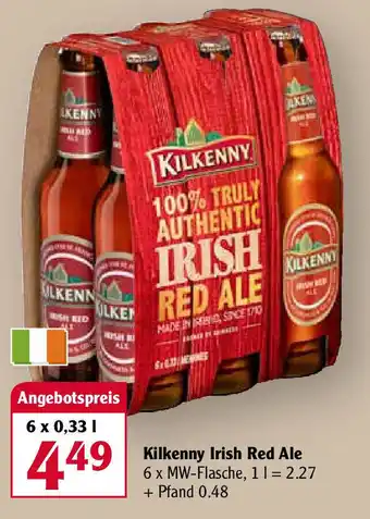 Globus Kilkenny Irish Red Ale 6x0,33L Angebot