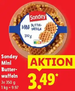 Lidl Sondey Mini Butterwaffeln Angebot