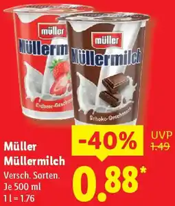 Lidl Müller Müllermilch Angebot