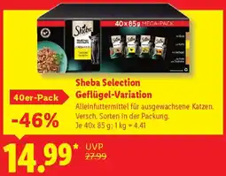 Lidl Sheba Selection Geflügel-Variation Angebot