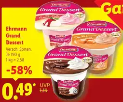 Lidl Ehrmann Grand Dessert Angebot