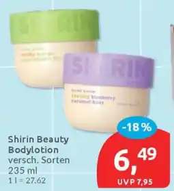 Budni Shirin Beauty Bodylotion Angebot
