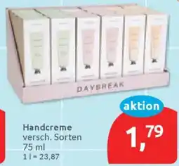 Budni DAYBREAK Handcreme Angebot