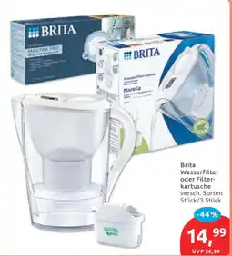 Budni Brita Wasserfilter oder Filterkartusche Angebot