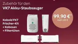 Vorwerk Kobold FK7 Frischer-Kit + Kobosan + Filtertüten Angebot
